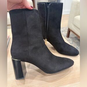 ZARA Elegant Black Ankle Boots